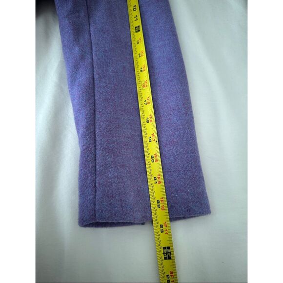 NWT Talbots Lilac Purple NATALIA MOTO COAT Italian Wool Blend Front Zip Jacket S - Picture 7 of 10